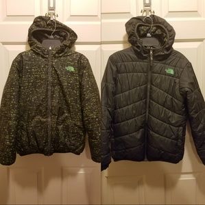 EUC Sz. 14-16 Boys Reversible North Face Jacket